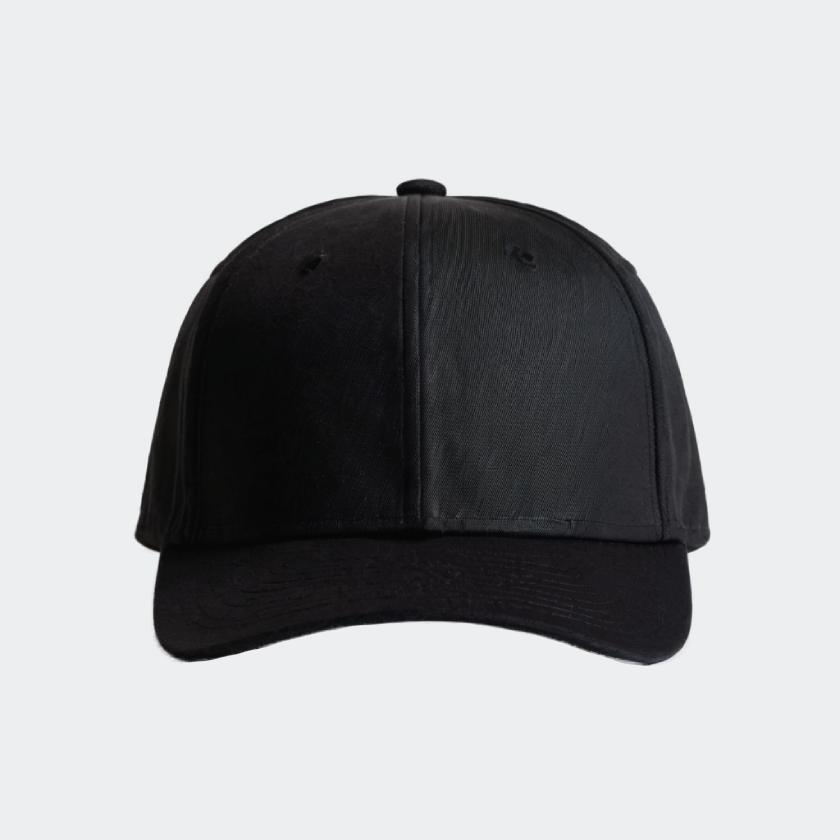 A black baseball cap